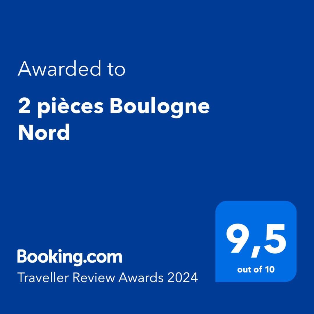 2 Pieces Boulogne Nord Leilighet Eksteriør bilde